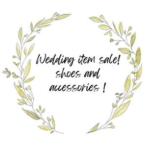 Wedding item sale!